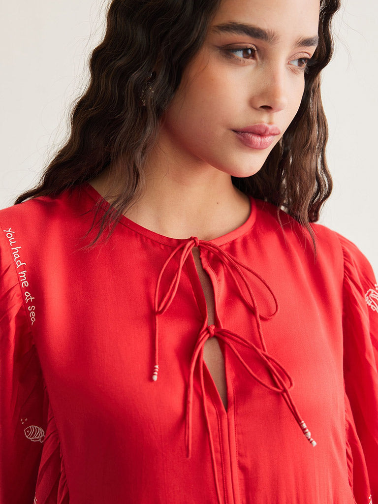 Ocean Wilds Dress DRESSES SUI