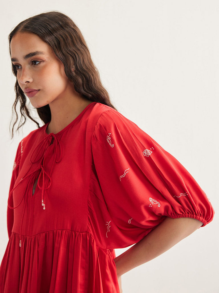 Ocean Wilds Dress DRESSES SUI