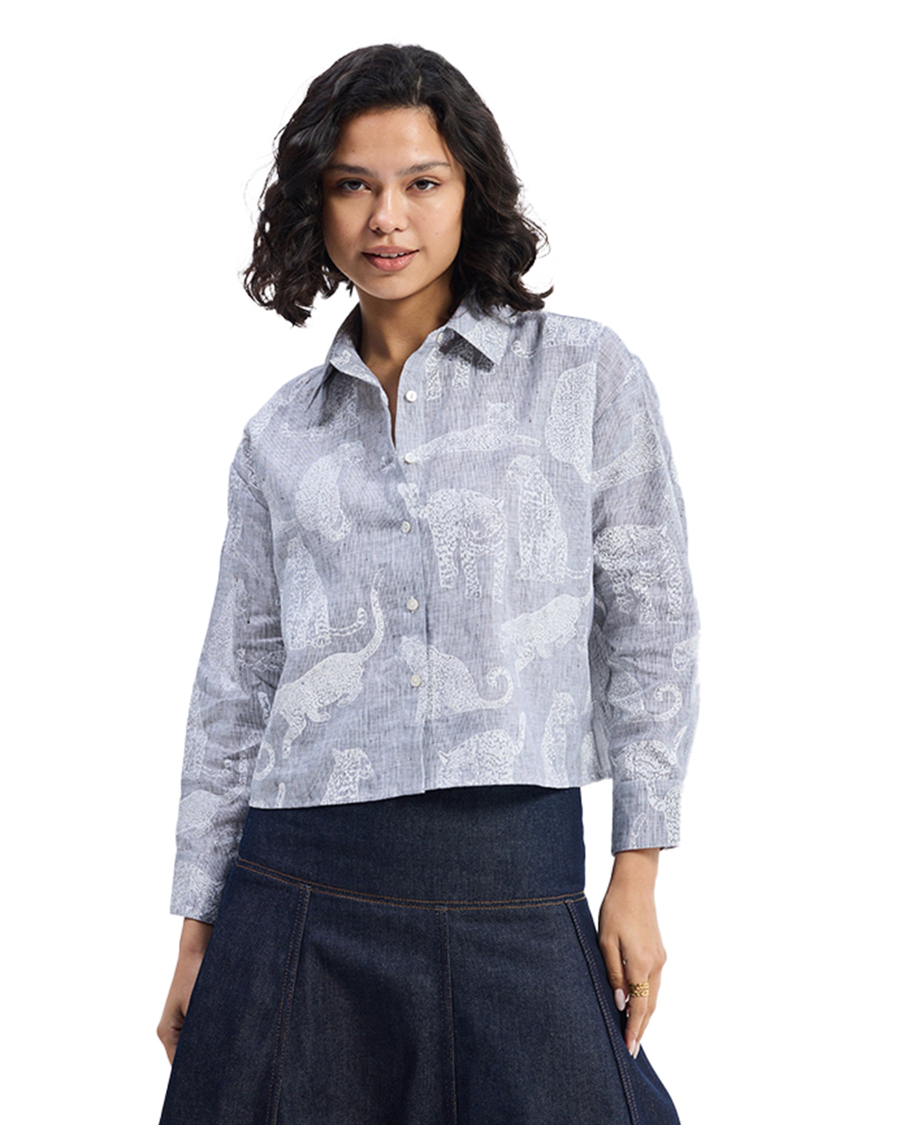 Oversized Boxy Fit Shirt TOPS Reistor