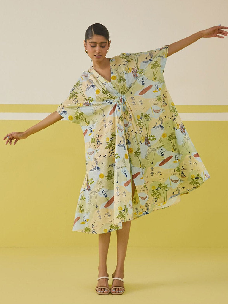 Palmy Summer Kaftan Dress DRESSES SUI