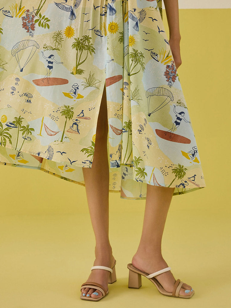 Palmy Summer Kaftan Dress DRESSES SUI