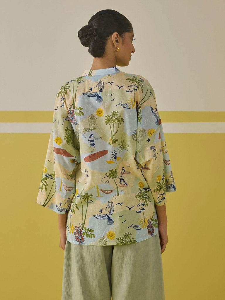 Palmy Summer Top TOPS SUI