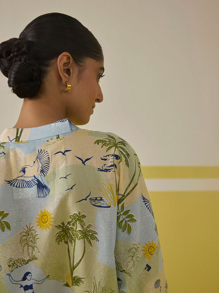 Palmy Summer Top TOPS SUI