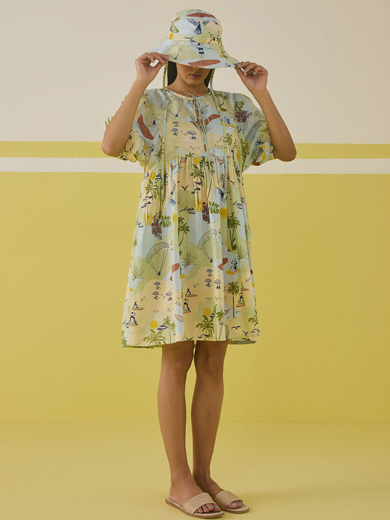 Paradise Wilds Lyocell Dress DRESSES SUI