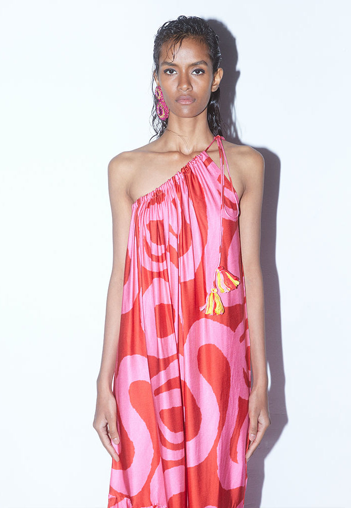 Candy One Shoulder Dress DRESSES IKKIVI