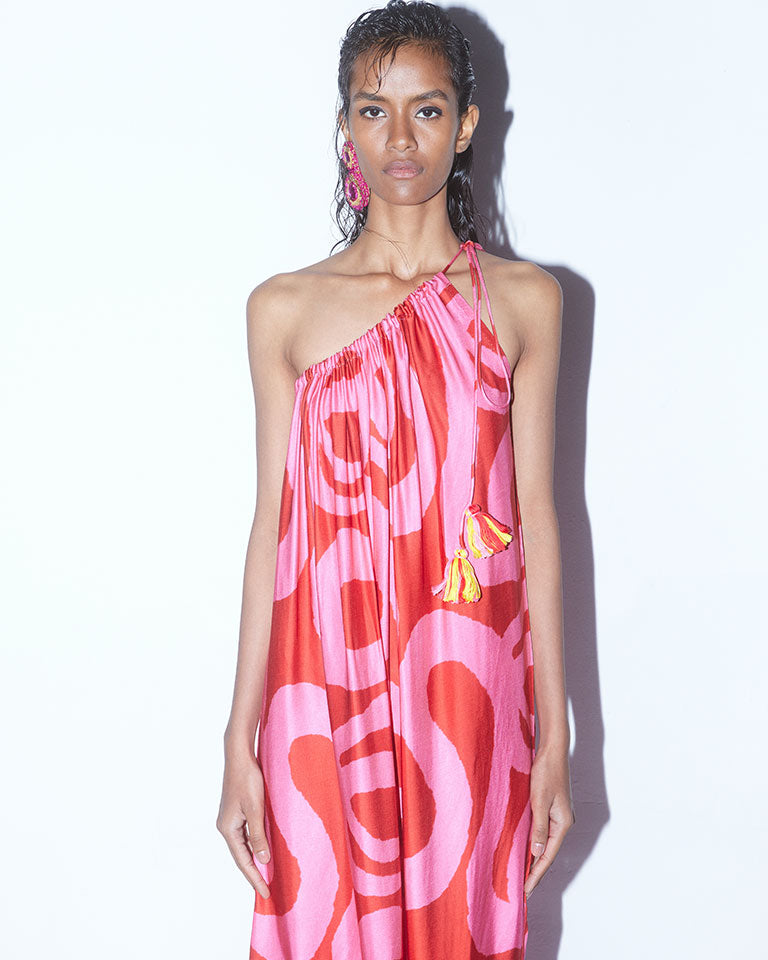 Candy One Shoulder Dress DRESSES IKKIVI