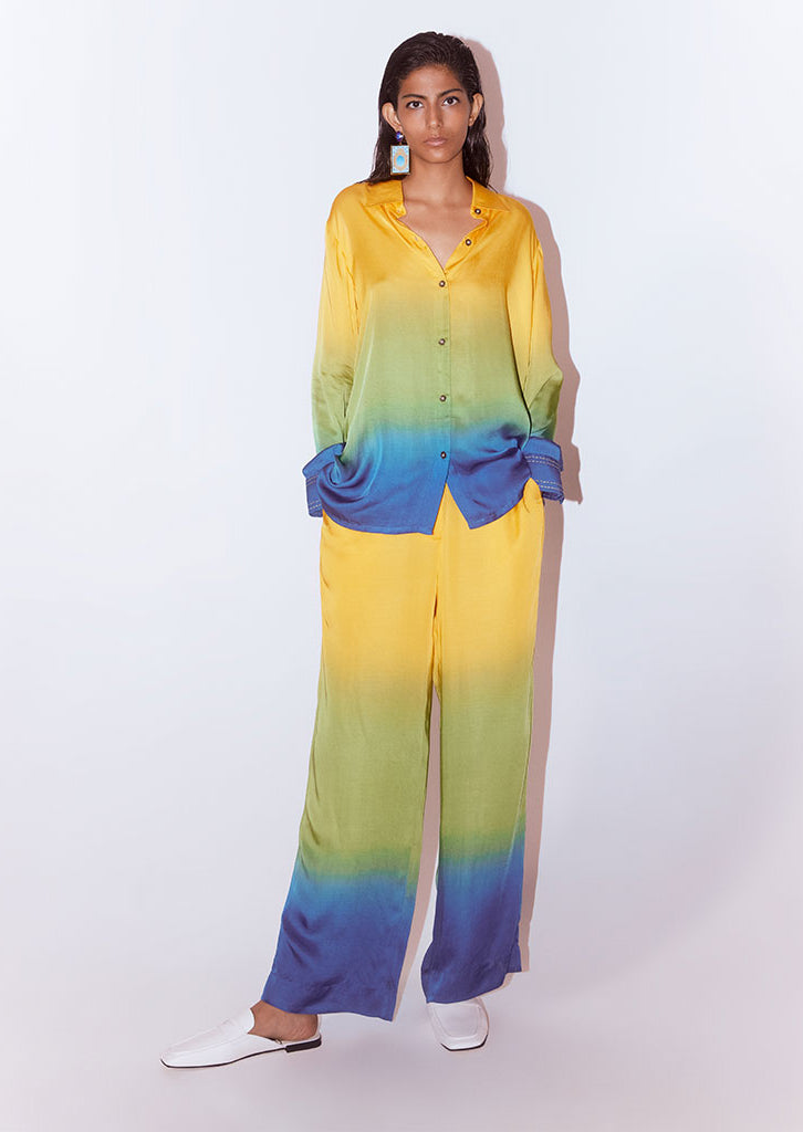 Tropical Leheriya Co-ord Set SETS IKKIVI