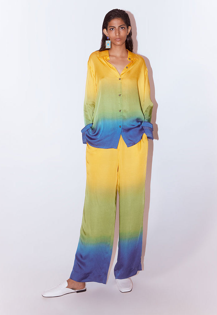 Tropical Leheriya Co-ord Set SETS IKKIVI