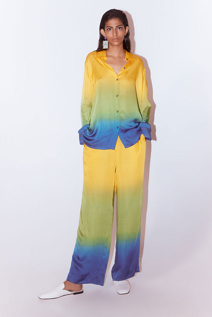 Tropical Leheriya Co-ord Set SETS IKKIVI