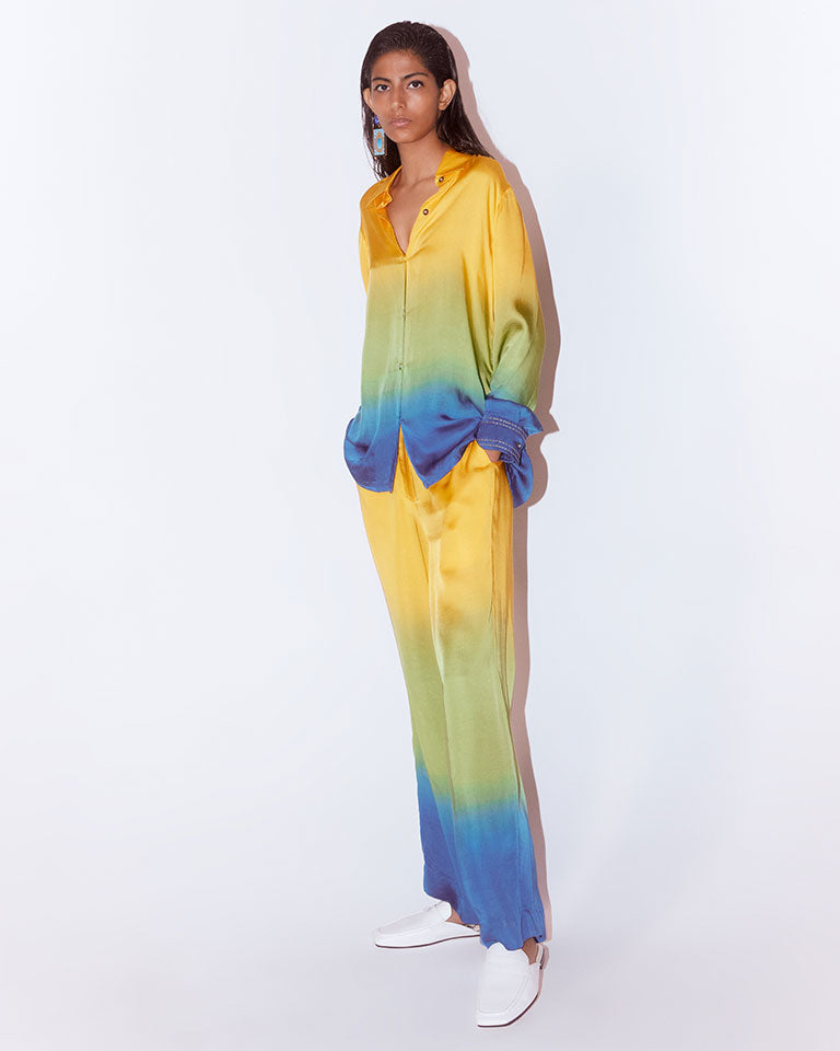 Tropical Leheriya Co-ord Set SETS IKKIVI