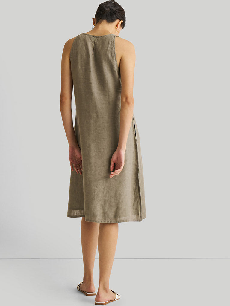 Reading Tea Leaves Green Dress DRESSES Reistor