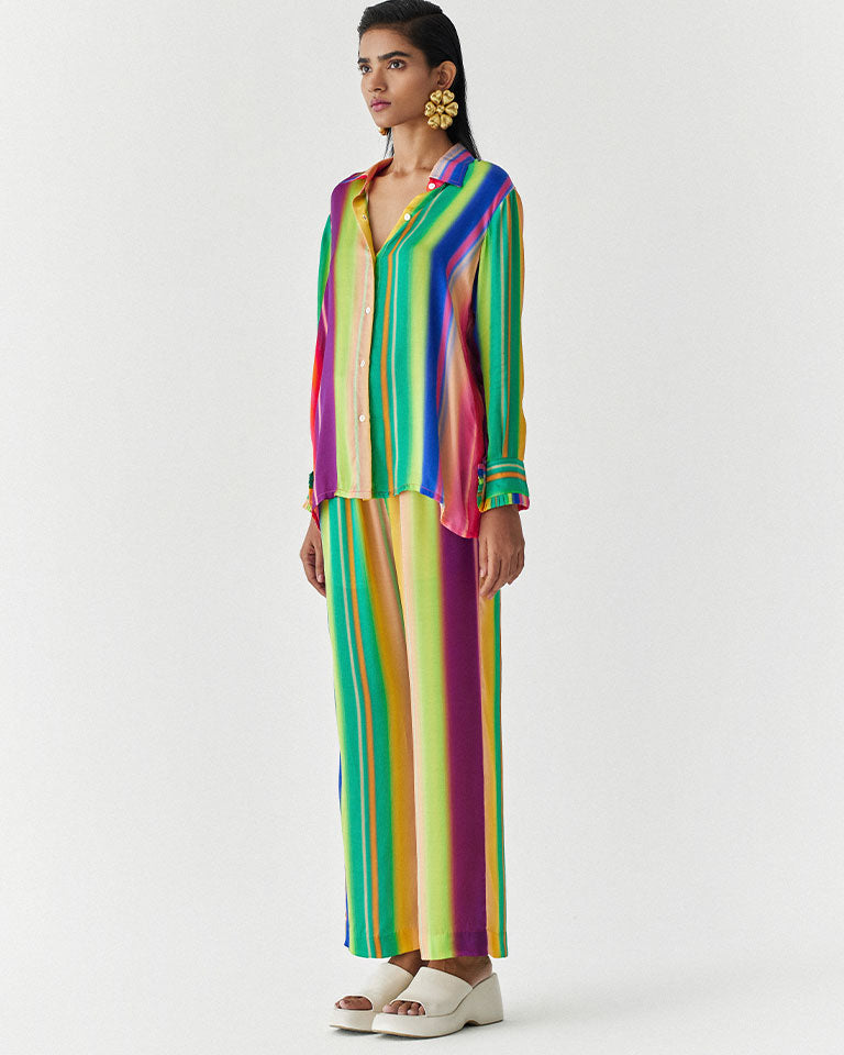 Rainbow Shirt & Trousers Co-ord Set SETS IKKIVI