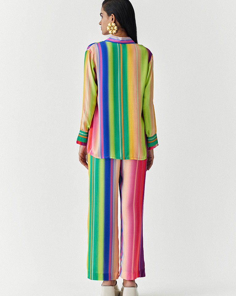 Rainbow Shirt & Trousers Co-ord Set SETS IKKIVI