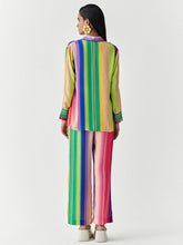 Load image into Gallery viewer, Rainbow Shirt &amp; Trousers Co-ord Set SETS IKKIVI   
