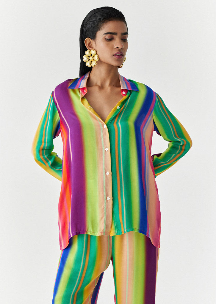 Rainbow Shirt & Trousers Co-ord Set SETS IKKIVI