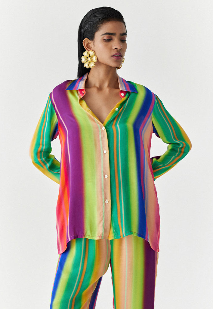 Rainbow Shirt & Trousers Co-ord Set SETS IKKIVI