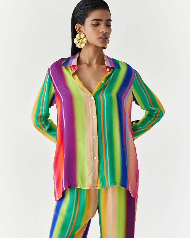 Rainbow Shirt & Trousers Co-ord Set SETS IKKIVI