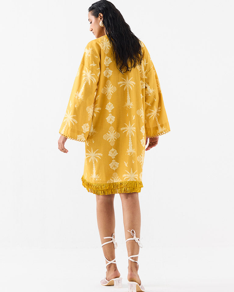 Cabana Bell Sleeves Dress DRESSES IKKIVI