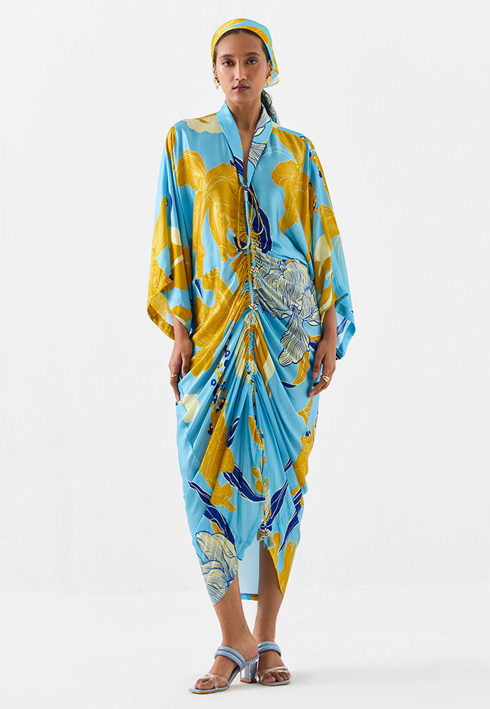 White Rose Kaftan DRESSES IKKIVI