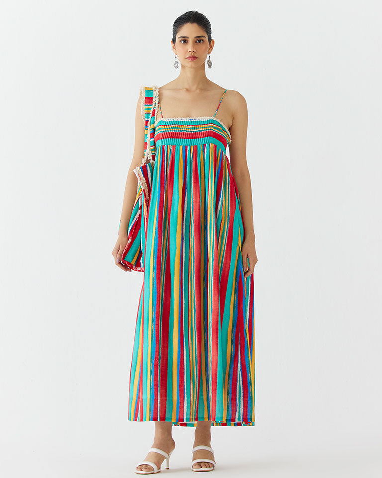 Birch Strappy Dress DRESSES IKKIVI