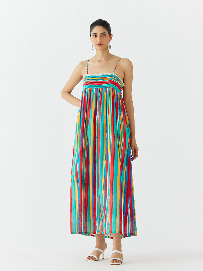 Birch Strappy Dress DRESSES IKKIVI