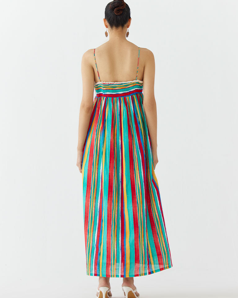 Birch Strappy Dress DRESSES IKKIVI