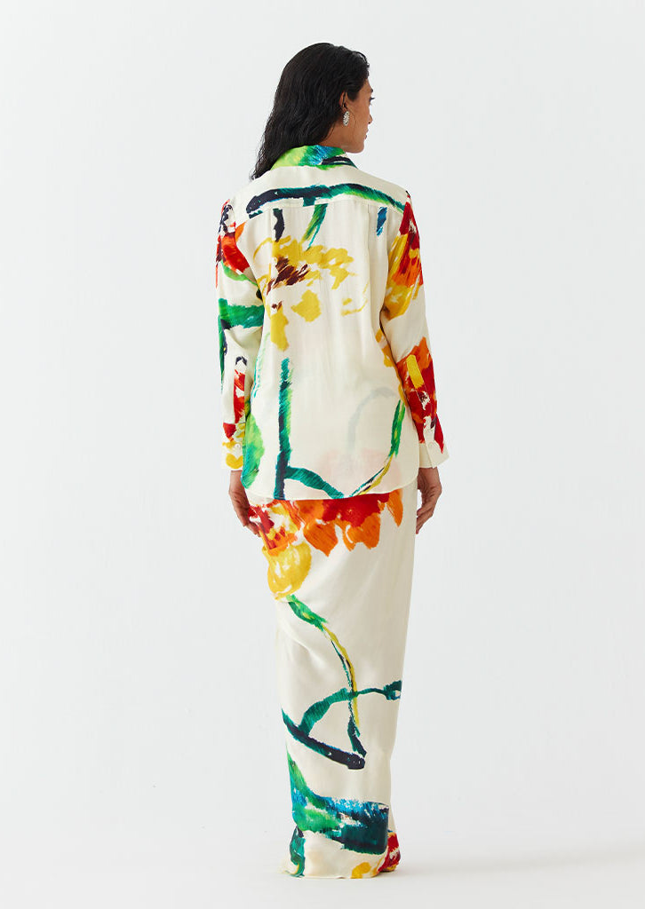 Monet Knot Shirt & Skirt Set SETS IKKIVI