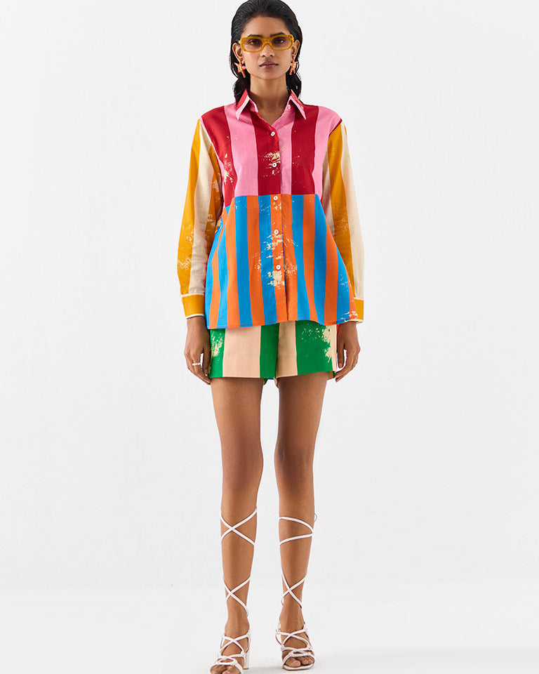 Long Beach Shirt & Shorts Set SETS IKKIVI