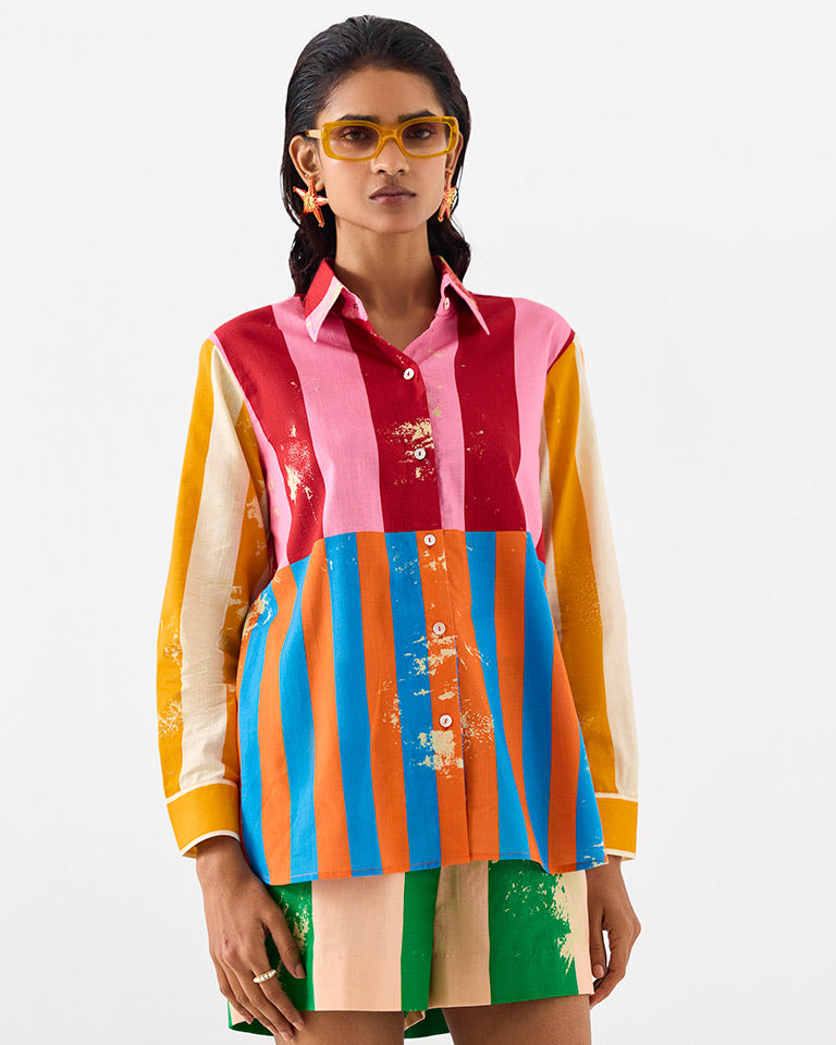 Long Beach Shirt & Shorts Set SETS IKKIVI