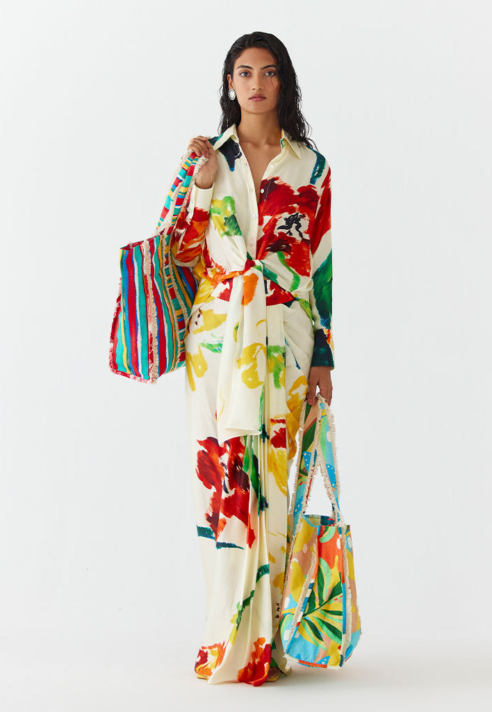 Monet Knot Shirt & Skirt Set SETS IKKIVI