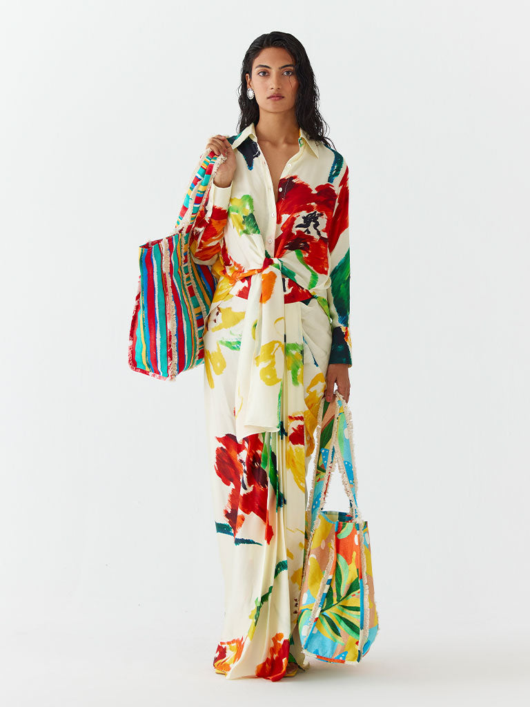 Monet Knot Shirt & Skirt Set SETS IKKIVI