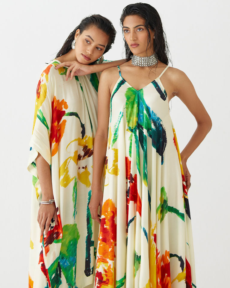 Monet Strappy Dress DRESSES IKKIVI