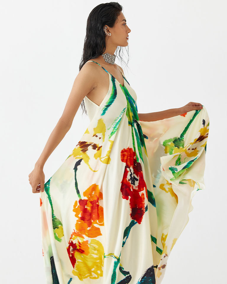 Monet Strappy Dress DRESSES IKKIVI