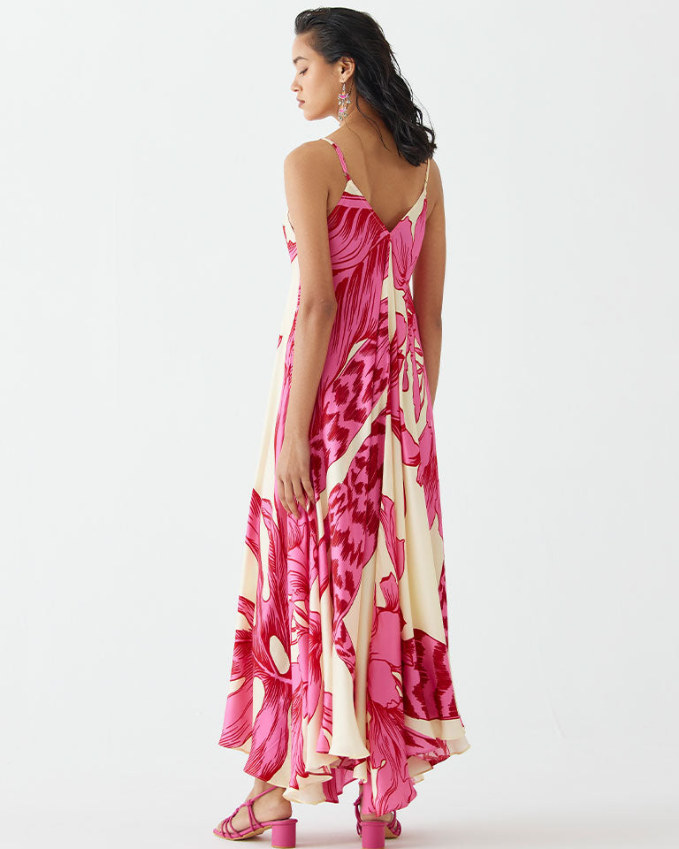 Pink Aphrodite Strappy Dress DRESSES IKKIVI