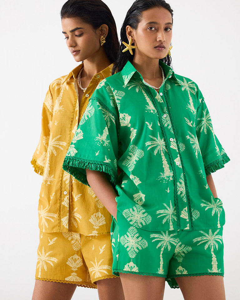 Sago Palm Shirt & Shorts Set SETS IKKIVI