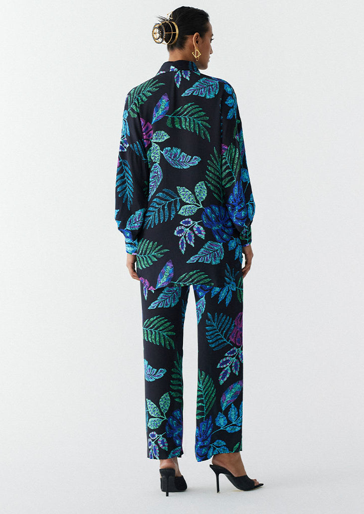 Black Jungle Shirt & Pants Set SETS IKKIVI