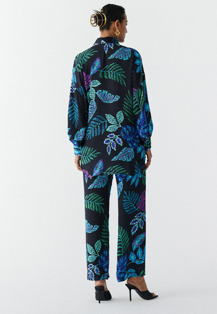 Black Jungle Shirt & Pants Set SETS IKKIVI