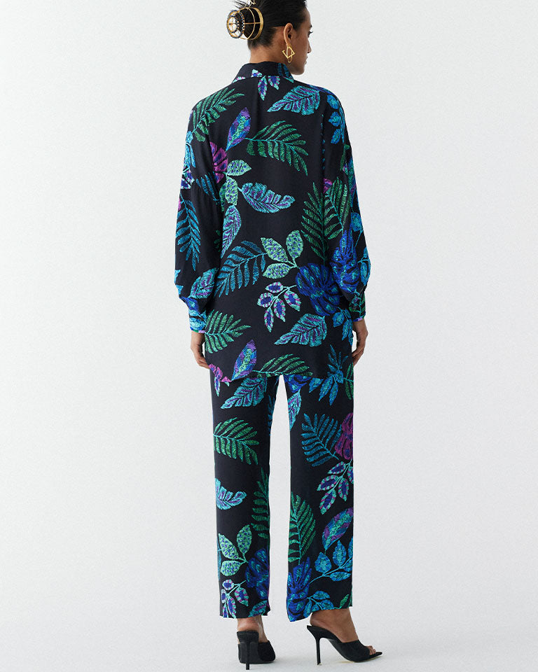 Black Jungle Shirt & Pants Set SETS IKKIVI