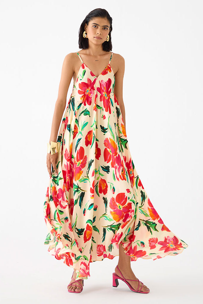 Majorelle Strappy Dress DRESSES IKKIVI