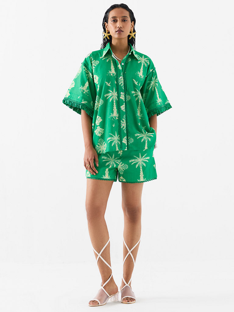 Sago Palm Shirt & Shorts Set SETS IKKIVI
