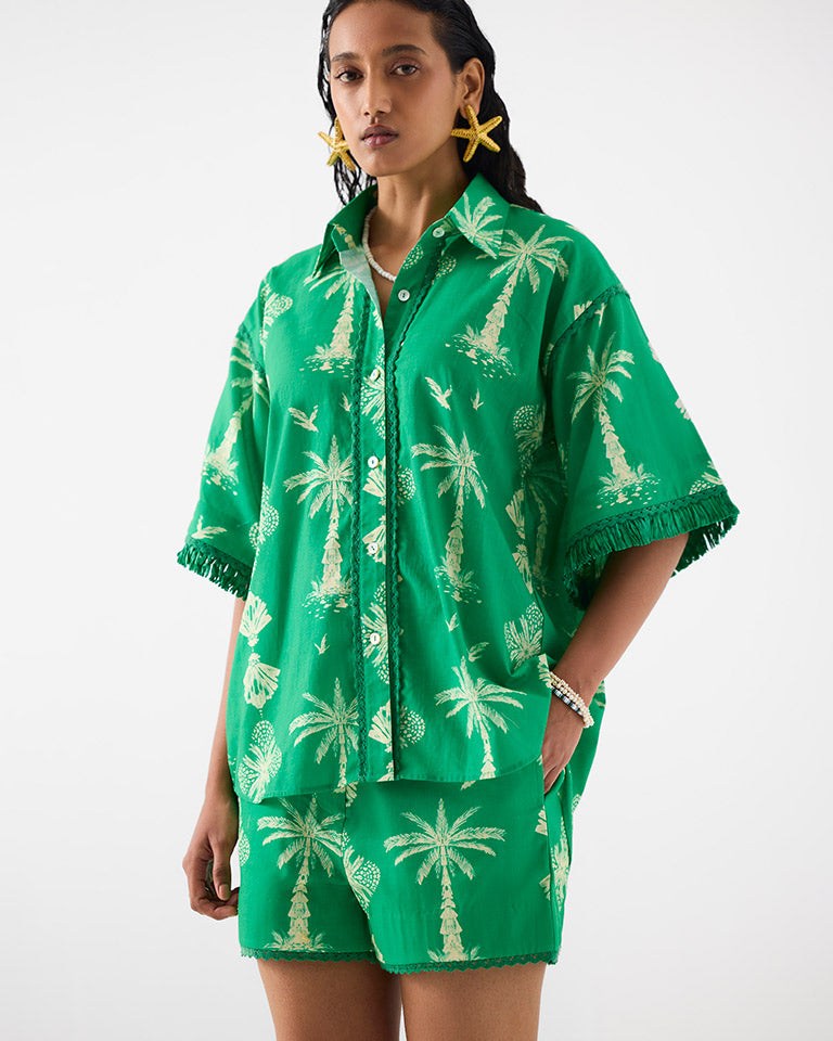 Sago Palm Shirt & Shorts Set SETS IKKIVI