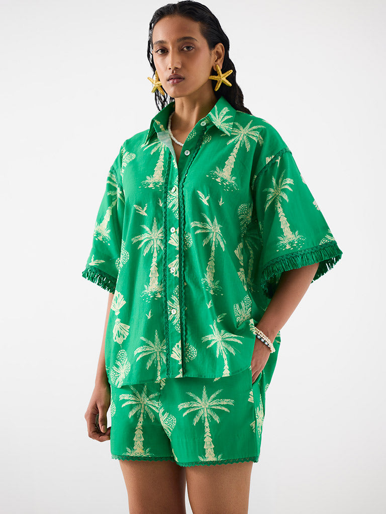 Sago Palm Shirt & Shorts Set SETS IKKIVI