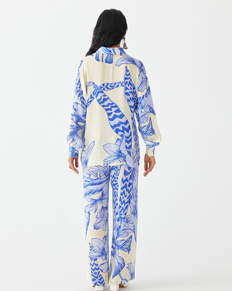 Blue Aphrodite Co-ord Set SETS IKKIVI