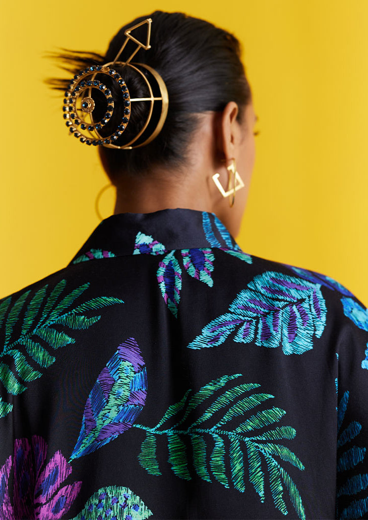 Black Jungle Shirt & Pants Set SETS IKKIVI