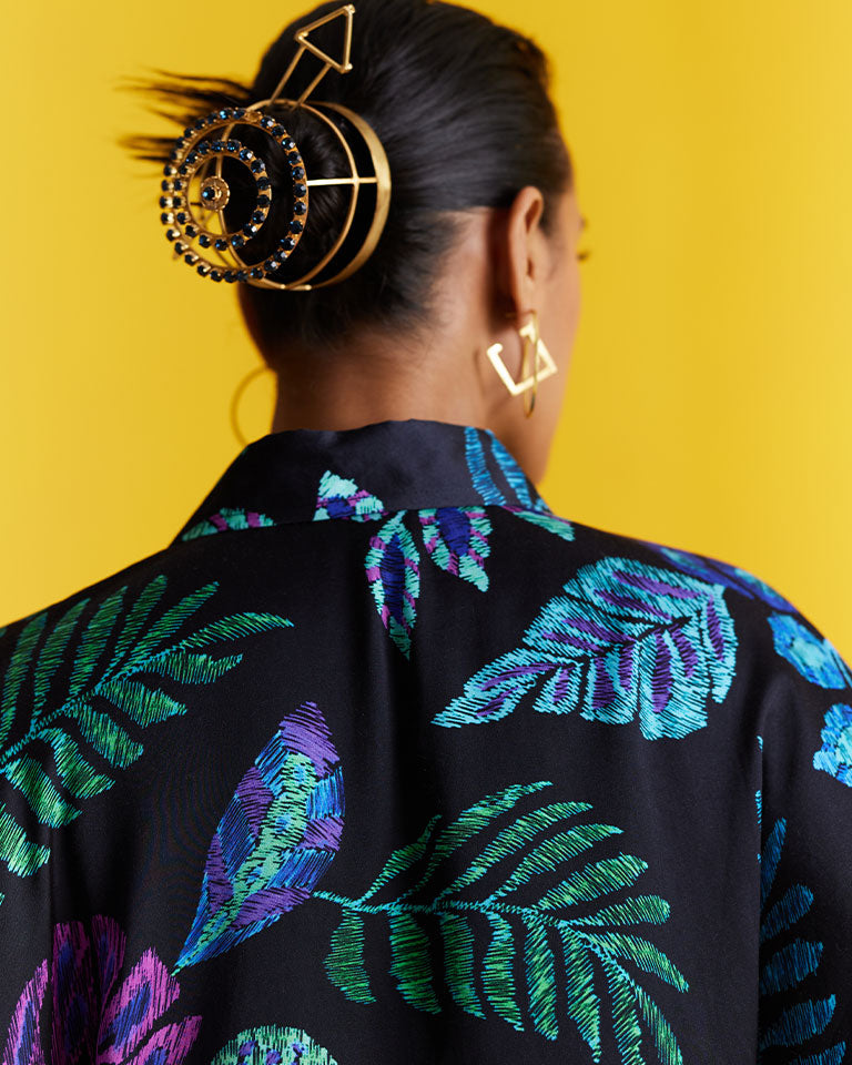 Black Jungle Shirt & Pants Set SETS IKKIVI