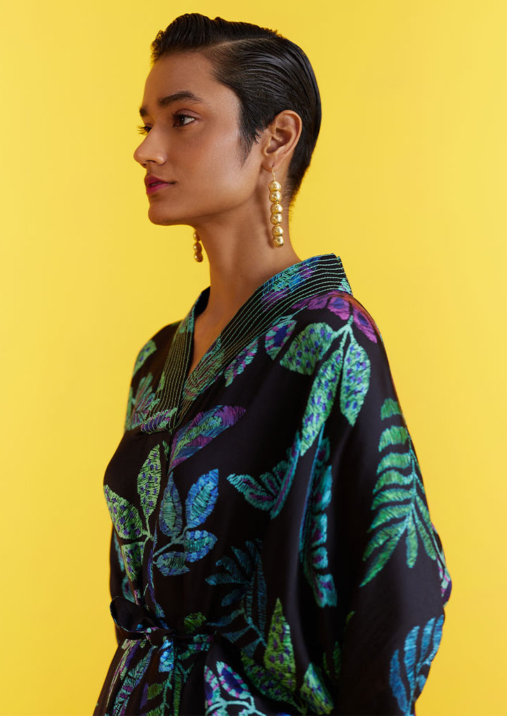 Black Jungle Kaftan JACKETS IKKIVI