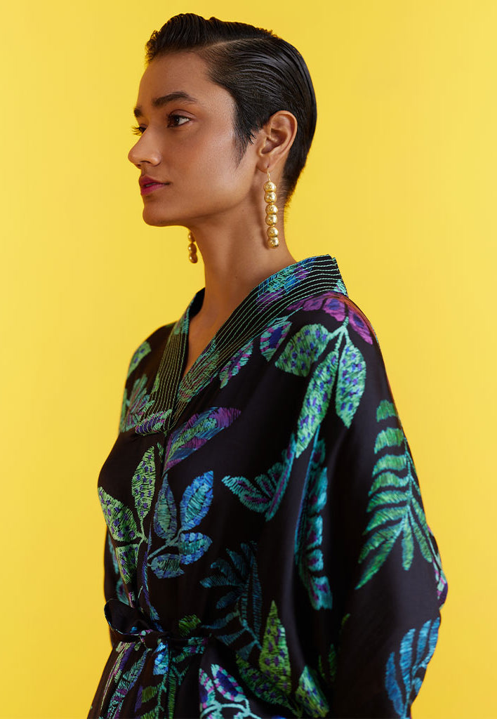 Black Jungle Kaftan JACKETS IKKIVI