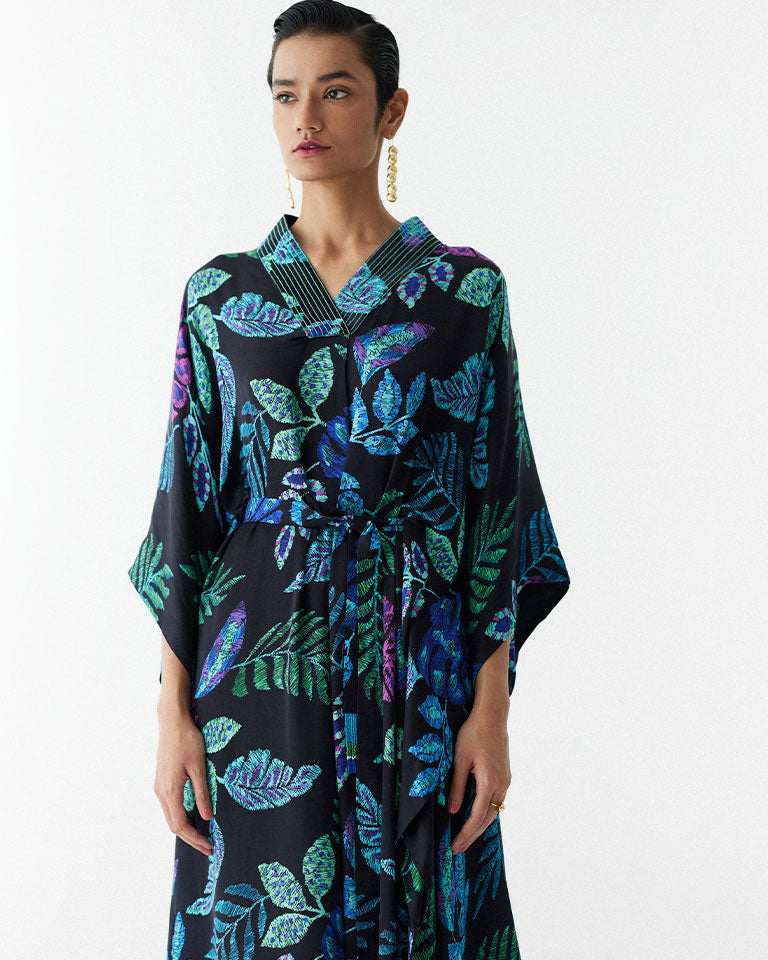 Black Jungle Kaftan JACKETS IKKIVI
