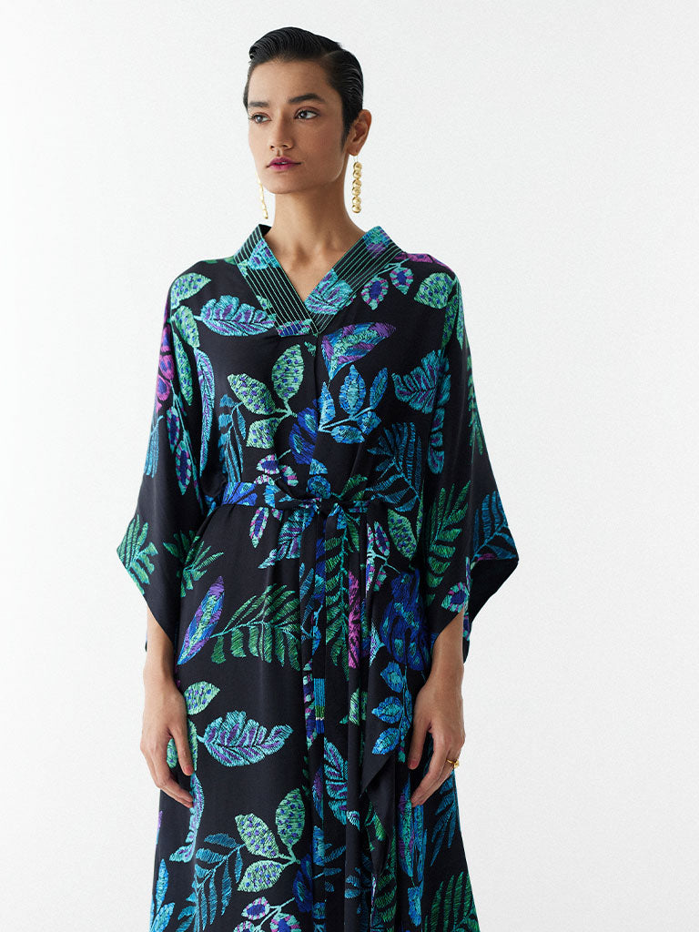 Black Jungle Kaftan JACKETS IKKIVI