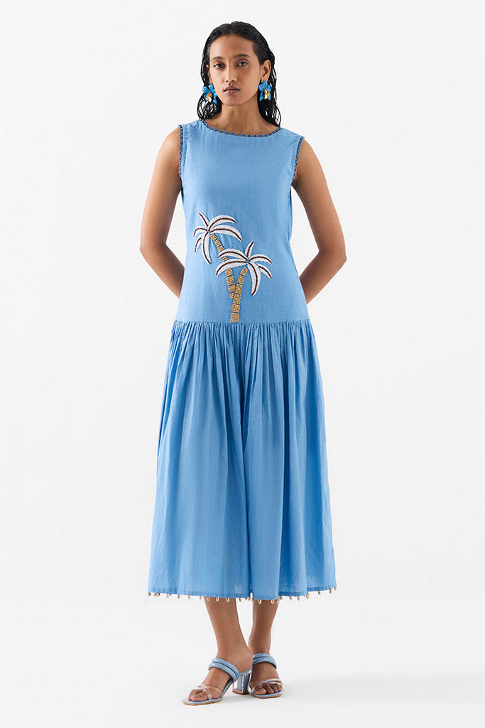 Palm Island Long Dress DRESSES IKKIVI